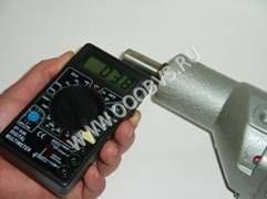 цифровой мультиметр со встроенным тахометром M-830TH фото